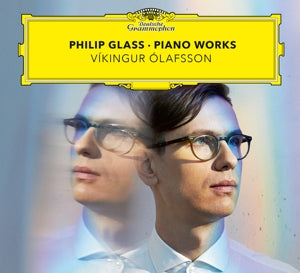 Philip Glass: Piano Works on Víkingur Ólafsson artistien vinyyli LP-levy.