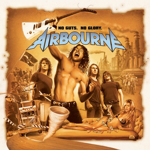 No Guts. No Glory. on Airbourne bändin vinyyli LP-levy.