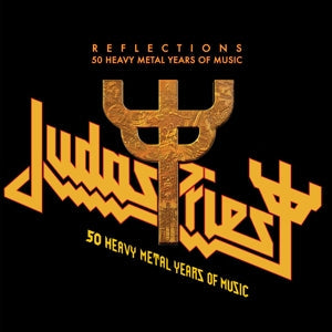 Reflections - 50 Heavy Metal Years Of Music on Judas Priest bändin vinyyli LP-levy.