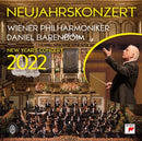 New Year's Concert 2022 on Wiener Philharmoniker orkesterin vinyyli LP-levy.