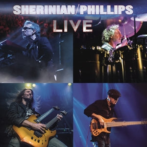 Sherinian/Phillips Live on Derek Sherinian/Simon Phillips artistien vinyyli LP-levy.