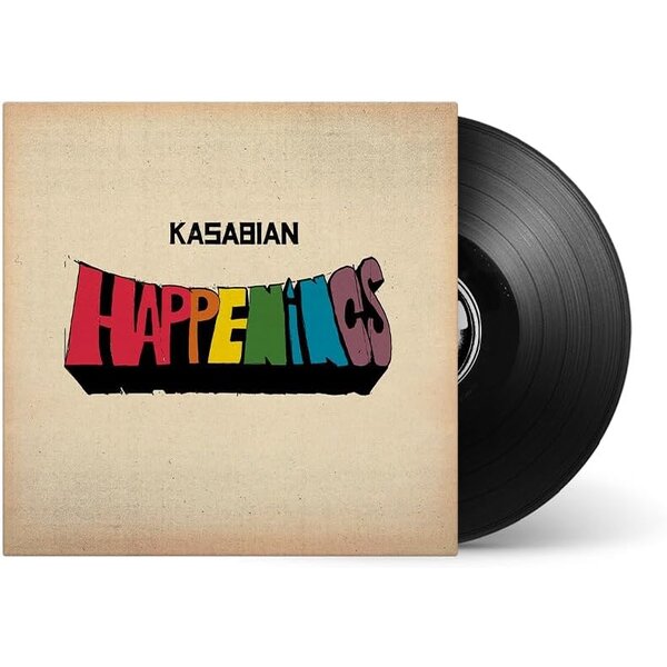 Happenings on Kasabian bändin vinyyli LP-levy.