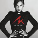 Girl On Fire on Alicia Keys artistin vinyyli LP-levy.