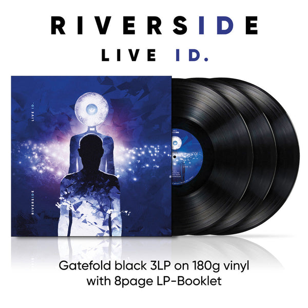 Live ID on Riverside bändin vinyyli LP-levy.