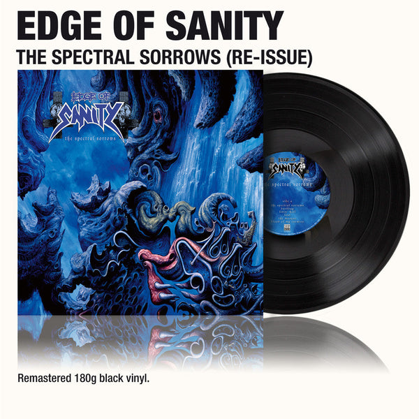 Spectral Sorrows on Edge Of Sanity bändin vinyyli LP-levy.