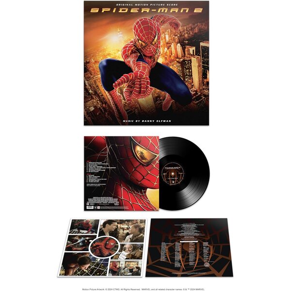 Spider-Man on Danny Elfman artistin vinyyli LP-levy.