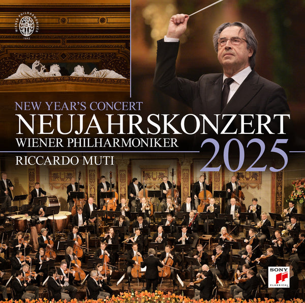 Neujahrskonzert 2025 / New Year's Concert 2025 / Concert Du Nouvel an 2025 on Riccardo Muti & Wiener Philharmoniker orkesterin vinyyli LP-levy.