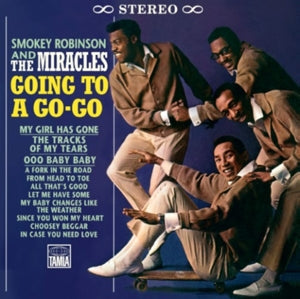 Going To A Go-Go on Smokey Robinson And The Miracles bändin vinyyli LP-levy.