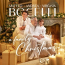 A Family Christmas on Andrea Bocelli, Matteo Bocelli, Virginia Bocelli artistien vinyyli LP-levy.