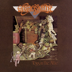 Toys In The Attic on Aerosmith bändin vinyyli LP-levy.