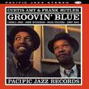 Groovin' Blue on Curtis Amy, Frank Butler artistien vinyyli LP-levy.