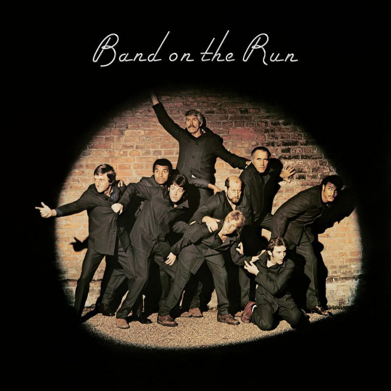 Band On The Run on Paul McCartney, Wings bändin vinyyli LP-levy.