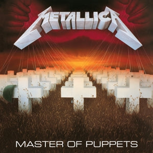 Master Of Puppets on Metallica bändin vinyyli LP-levy.