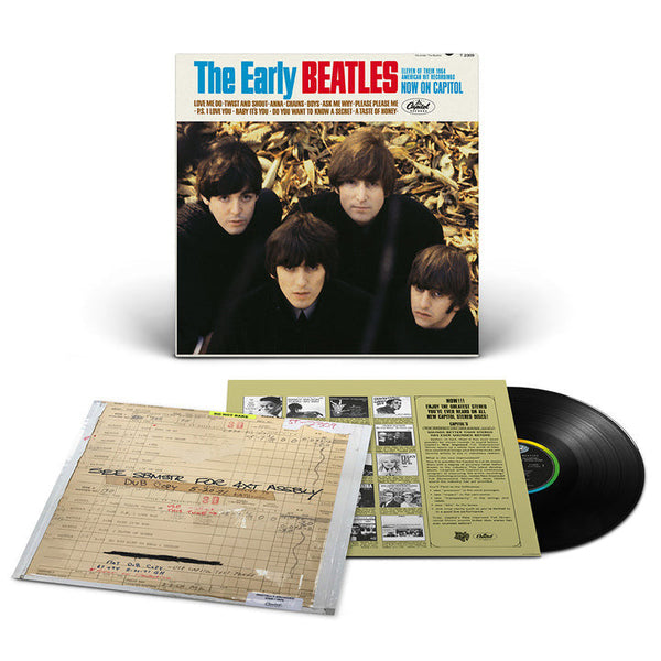 The Early Beatles on The Beatles bändin vinyyli LP-levy.