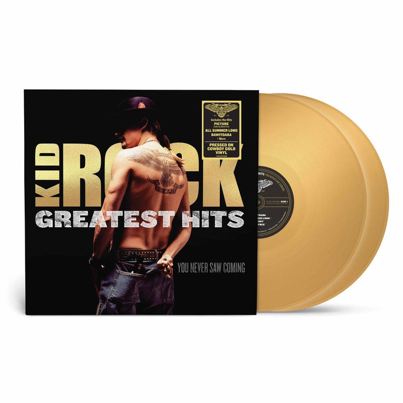 Greatest Hits: You Never Saw Coming on Kid Rock artistin vinyyli LP-levy.