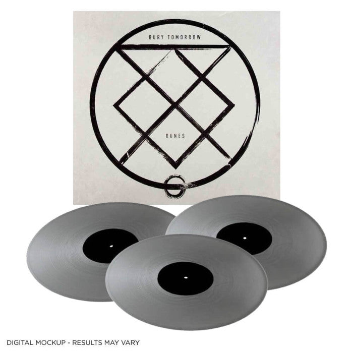 Runes on Bury Tomorrow bändin vinyyli LP-levy.