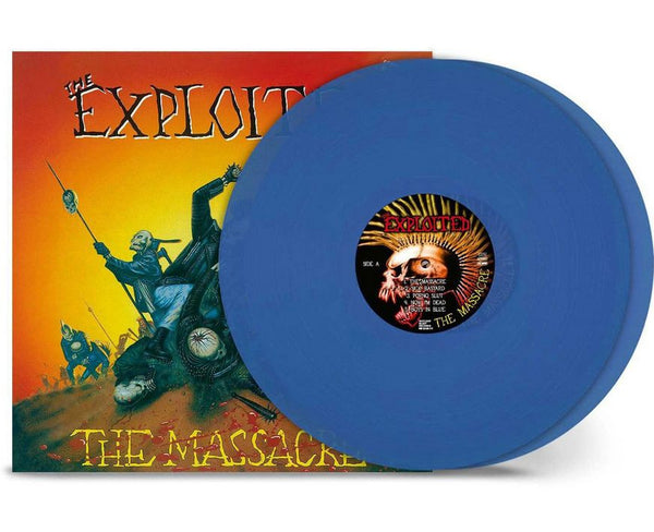 The Massacre on The Exploited bändin vinyyli LP-levy.