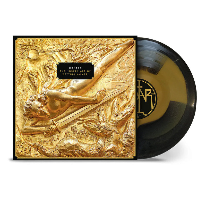 The Modern Art Of Setting Ablaze on Mantar bändin vinyyli LP-levy.