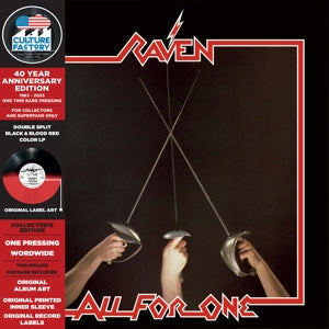 All For One on Raven bändin vinyyli LP-levy.