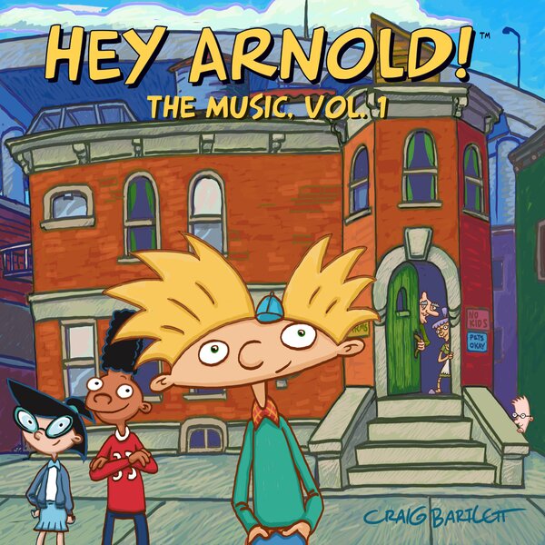 Hey Arnold! The Music, Vol.1 on Jim Lang artistin vinyyli LP-levy.