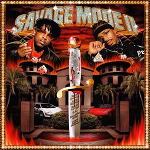 Savage Mode II on 21 Savage & Metro Boomin artistien vinyyli LP-levy.