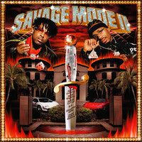 Savage Mode II on 21 Savage & Metro Boomin vinyyli LP-levy.