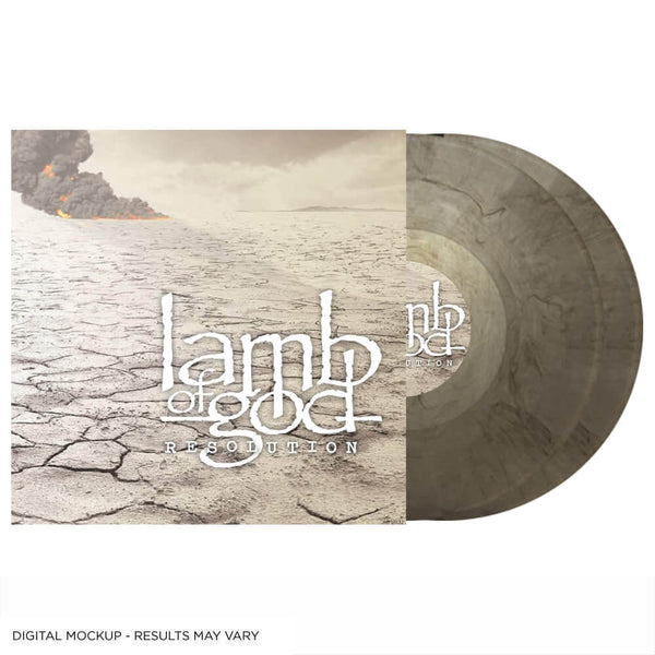 Resolution on Lamb Of God bändin vinyyli LP-levy.