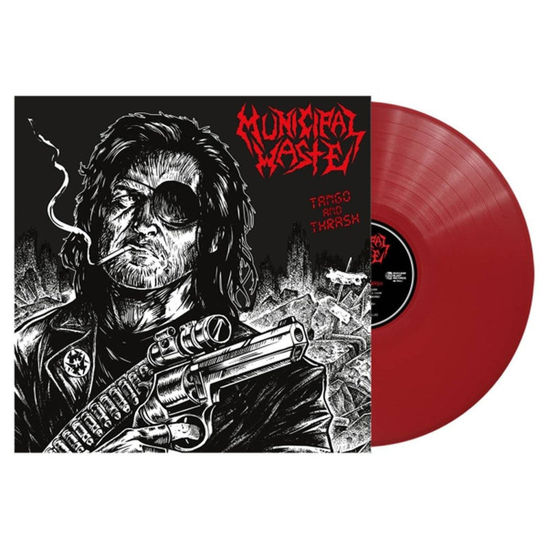 Tango & Thrash on Municipal Waste bändin vinyyli LP-levy.