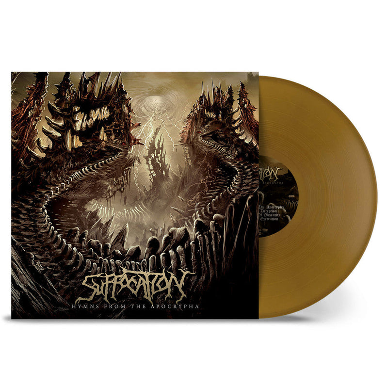 Hymns From The Apocrypha on Suffocation bändin vinyyli LP-levy.