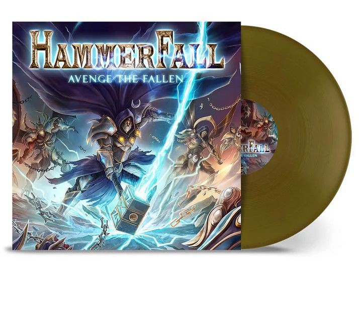 Avenge The Fallen on Hammerfall bändin vinyyli LP-levy.