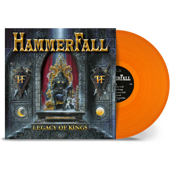 Legacy Of Kings on Hammerfall bändin vinyyli LP-levy.