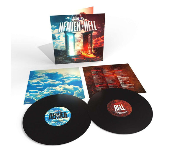 Heaven :x: Hell on Sum 41 bändin vinyyli LP-levy.