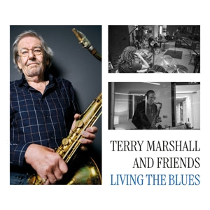 Living The Blues on Terry Marshall And Friends bändin vinyyli LP-levy.