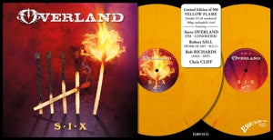 Six on Overland bändin vinyyli LP-levy.