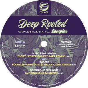 Deep Rooted (Compiled & Mixed By Atjazz) Vinyl Sampler on V/A vinyyli 12".