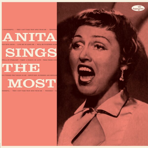 Sings The Most on Anita O'day artistin vinyyli LP-levy.