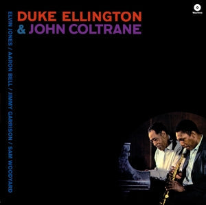 Duke Ellington & John Coltrane on Duke Ellington & John Coltrane artistien vinyyli LP-levy.