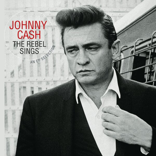 Rebel Sings on Johnny Cash artistin vinyyli LP-levy.