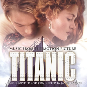 Titanic on Soundtrack vinyyli LP-levy.