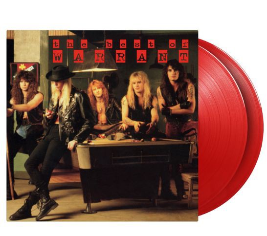 The Best Of Warrant on Warrant bändin vinyyli LP-levy.