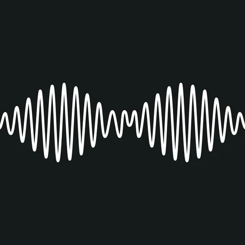 AM on Arctic Monkeys bändin vinyyl LP-levy.