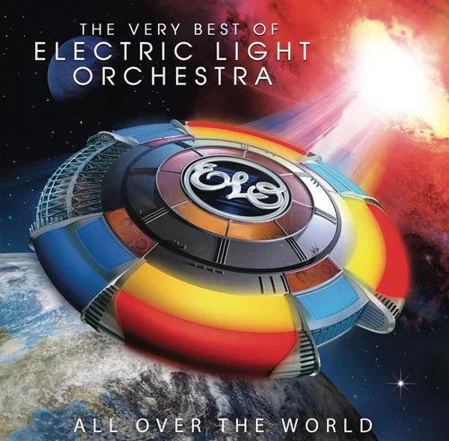 All Over The World - The Very Best Of on Electric Light Orchestra bändin vinyyli LP-levy.