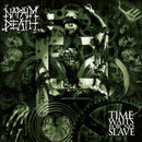 Time Waits For No Slave on Napalm Death bändin vinyyli LP-levy.