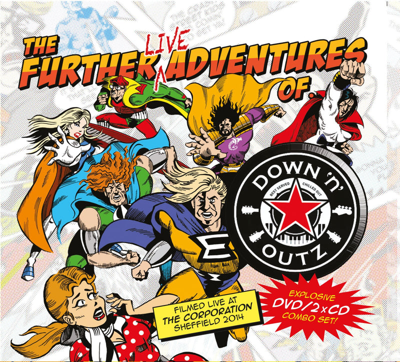 Down 'N Outz - The Further LIVE Adventures Of... 2xLP