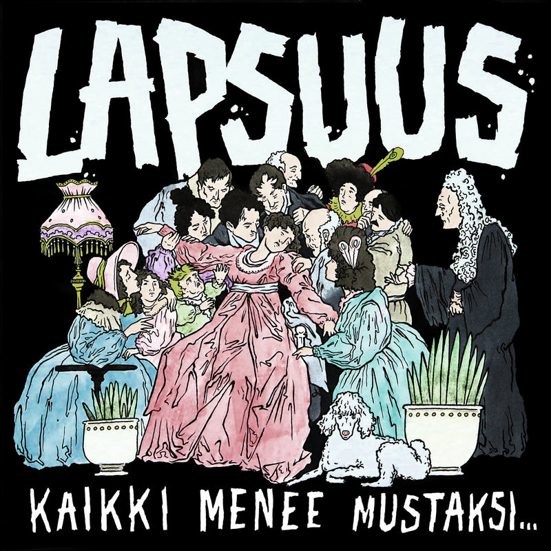 Lapsuus - Kaikki menee mustaksi LP