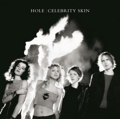 Celebrity Skin on Hole bändin LP-levy.