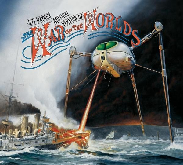 Musical Version Of The War Of The Worlds on Jeff Wayne artistin vinyyli LP.