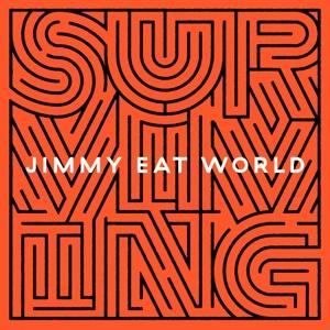 Surviving on Jimmy Eat World bändin vinyyli LP-levy.