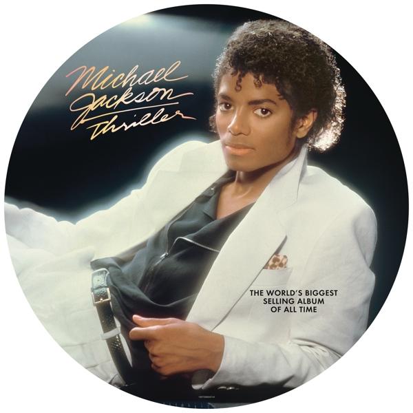 Thriller on Michael Jackson artistin vinyyli LP.