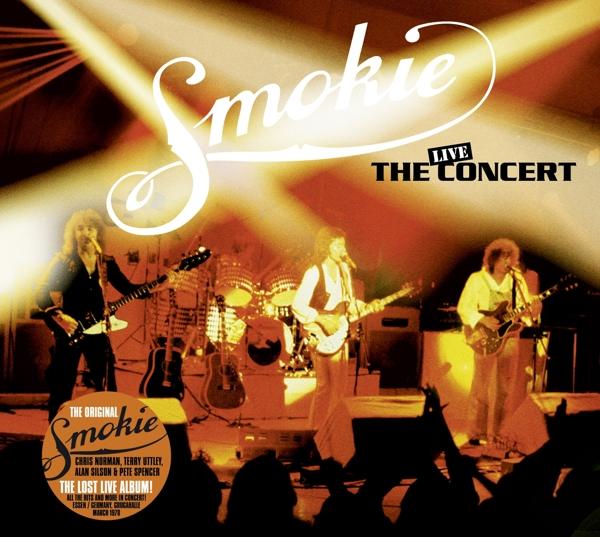 The Concert - Live In Essen Germany 1978 on Smokie bändin vinyyli LP.